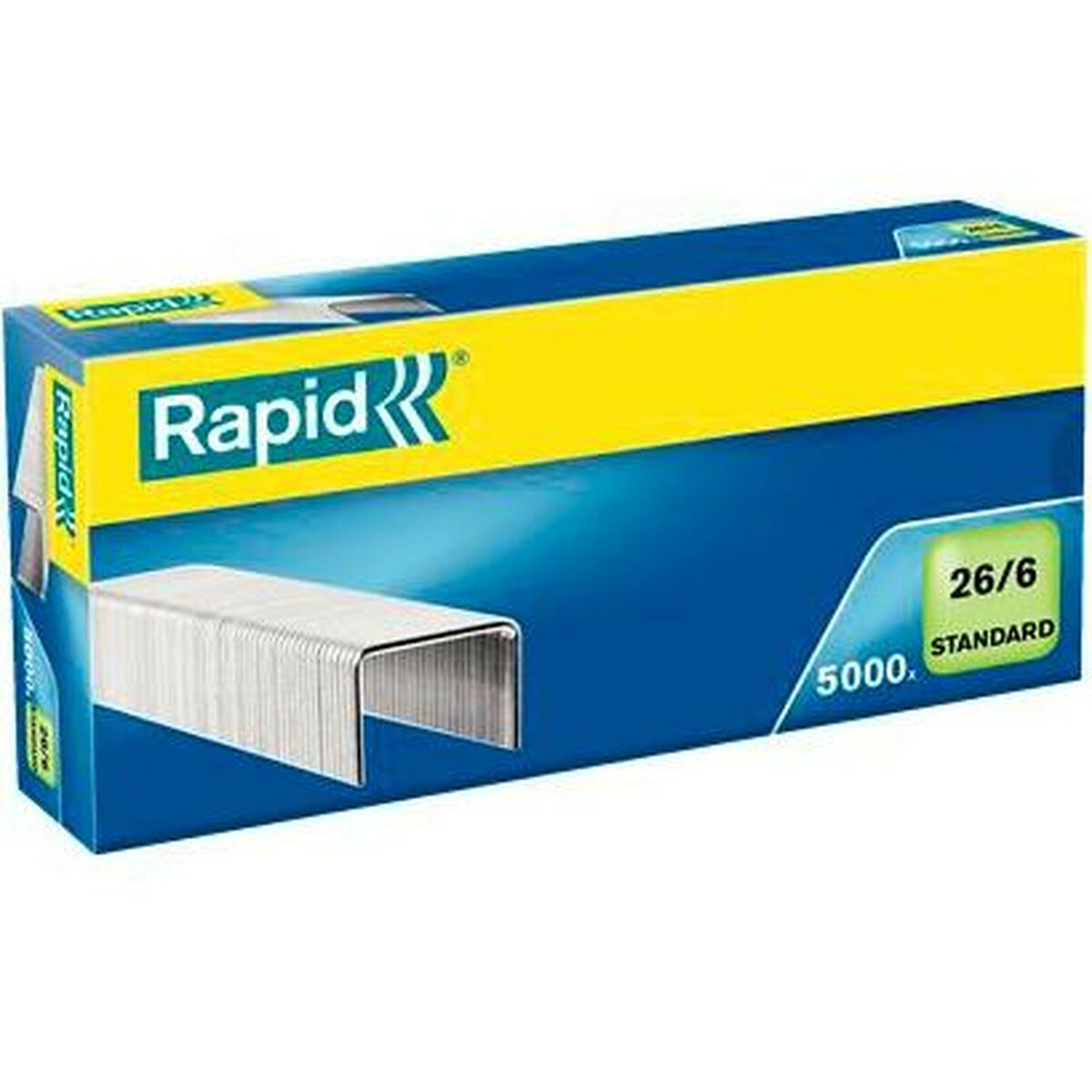 Stiftemaskiner Rapid 5000 Deler 26/6 (10 enheter)
